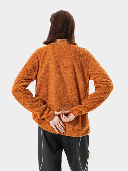 Arcadia - Half-Zip Fleece Liner Mock Neck Sweatshirt