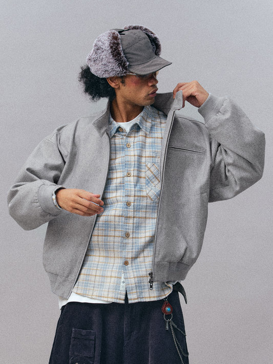 Moonreach - Men's Windproof Stand-Collar Harrington Jacket