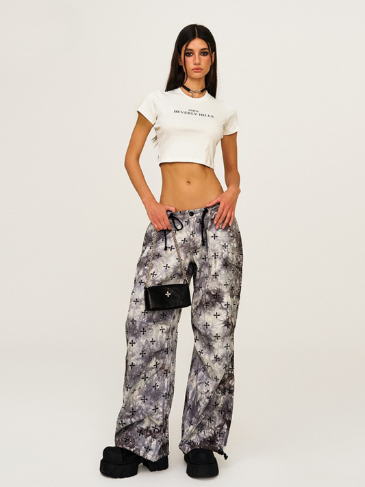 Aquamark - Women's Tie-Dye Cargo Paratrooper Pants