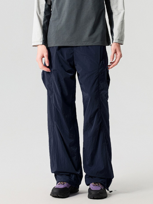 Emberwhisper - Unisex Metal Nylon Lightweight 3-Proof Cargo Pants
