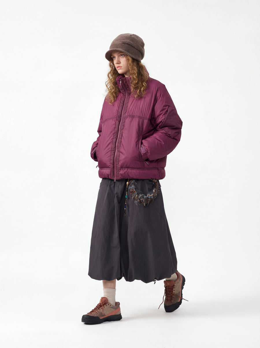 CougarTote - Unisex Functional Lightweight White Duck Down Jacket