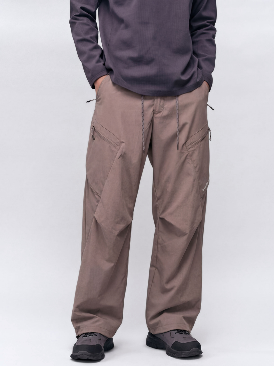 Emberfire - Unisex Water-Repellent Multi-Pocket Drawstring Utility Pants