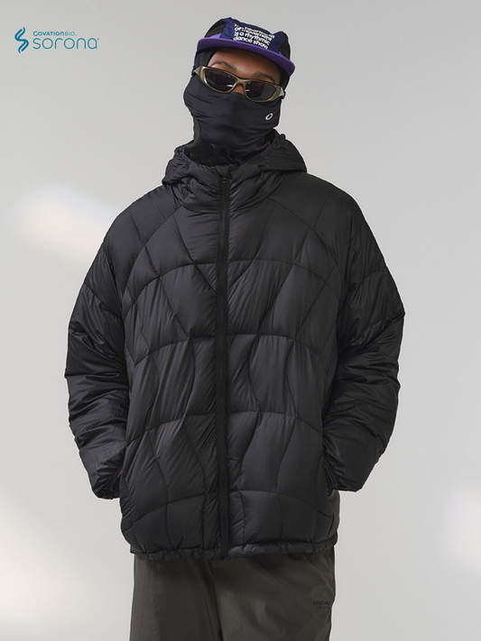 Ravenwing - Unisex Sorona Aura Lightweight Hooded Down Jacket