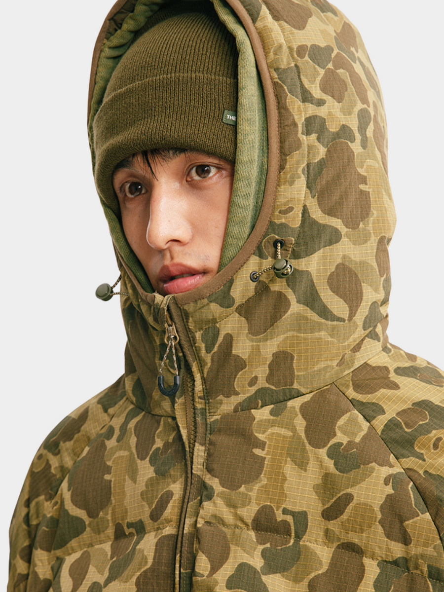 CanyonDeck - Unisex Triple Protection Tactical Camouflage 90% Duck Down Jacket