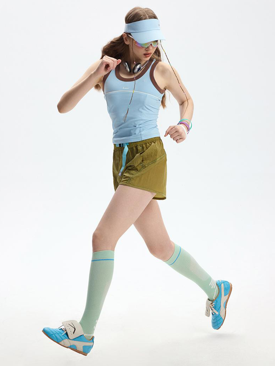 DryGulch - Women's UPF50+ Cooling Colorblock Racerback Tank