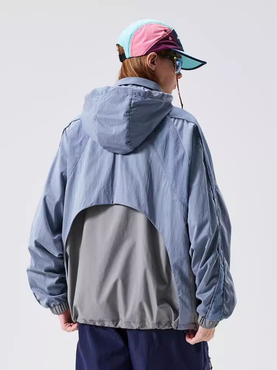 Trailmark - Colorblock Hooded Windbreaker Jacket