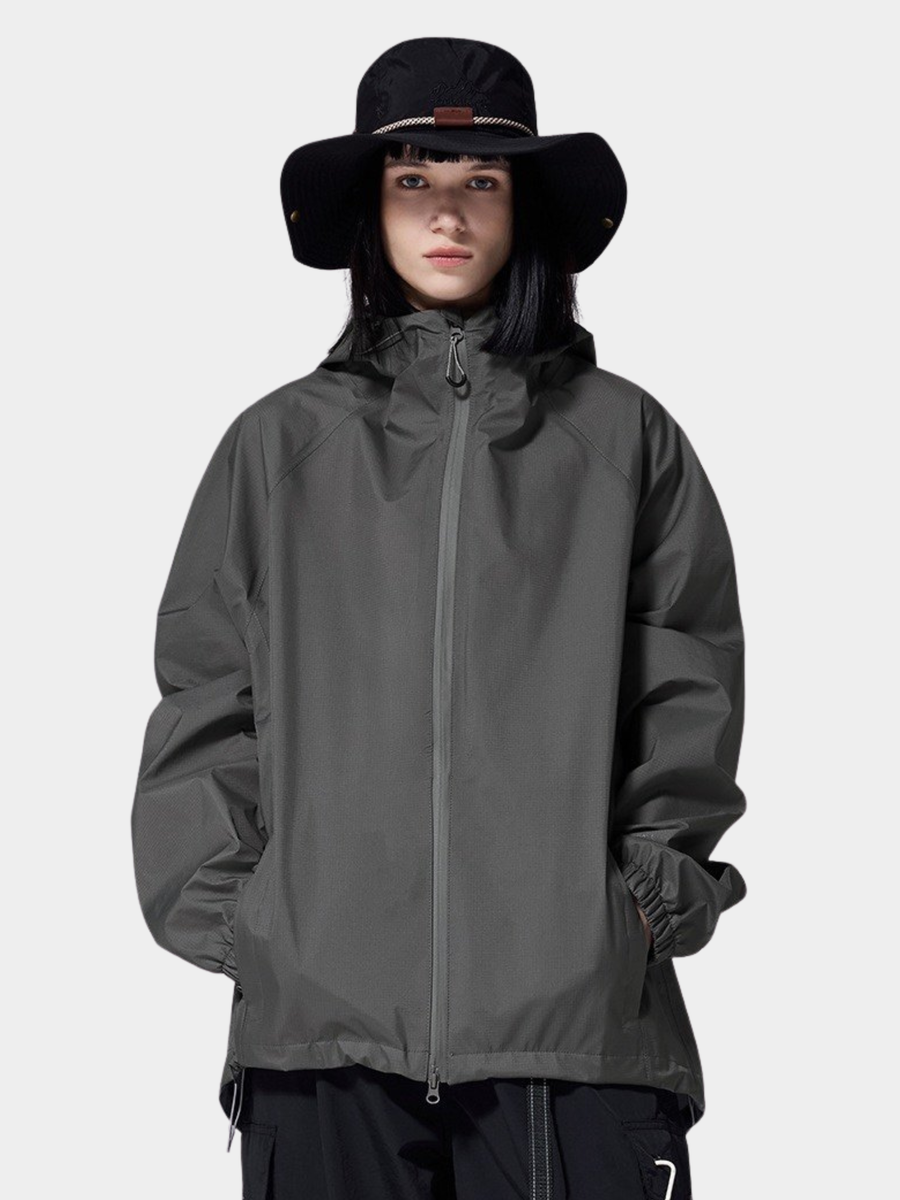 AshMode - Unisex 12K Waterproof Lightweight 3-Layer Hard Shell Jacket