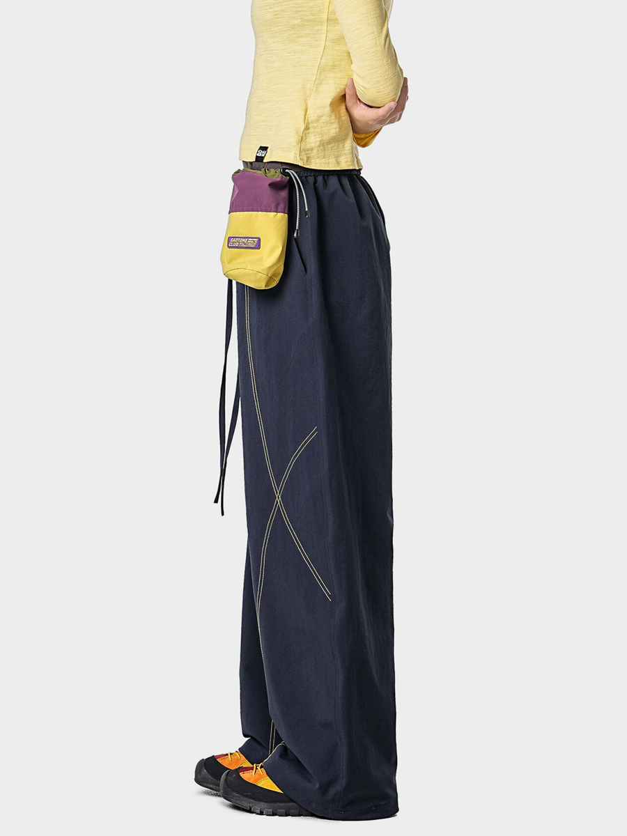 Stormrush - Unisex Contrast-Stitch Water-Repellent Paratrooper Pants