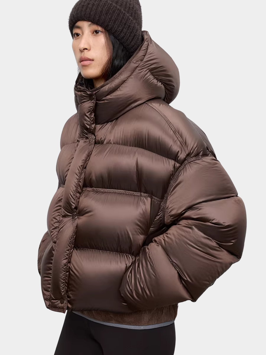 BluffLine - Women's Lightweight 95% White Goose Down Jacket