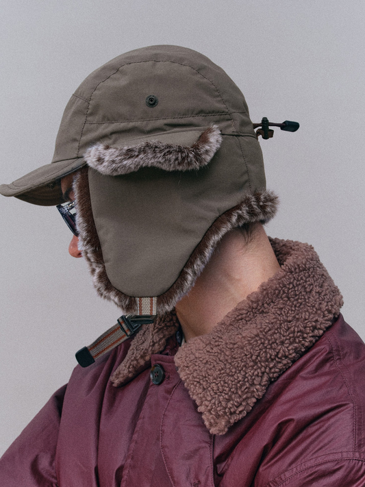 Thornclad - Water-Repellent Faux-Fleece Warm Earflap Hat