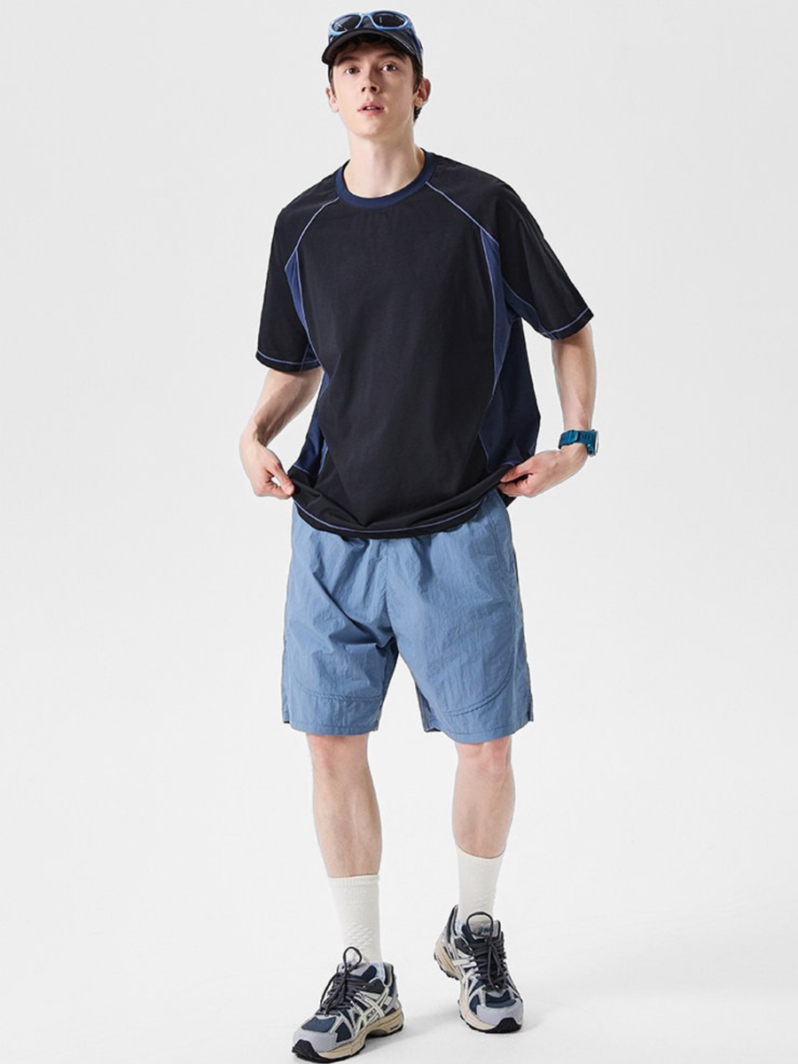LightStep - Lightweight Quick-Dry Colorblock Performance T-Shirt