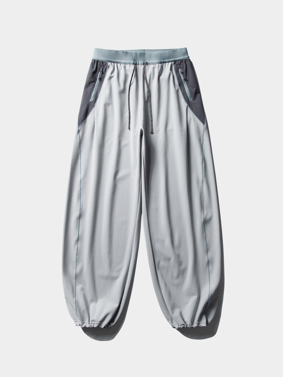 RunFlow - Contrast Stitch Lightweight Quick-Dry Paratrooper Pants