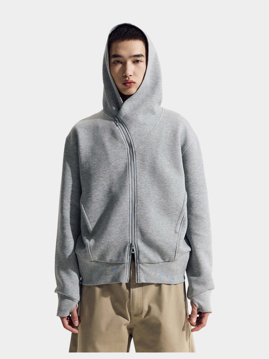 Ashhowl - Asymmetric Zip Air-Layer Jacket