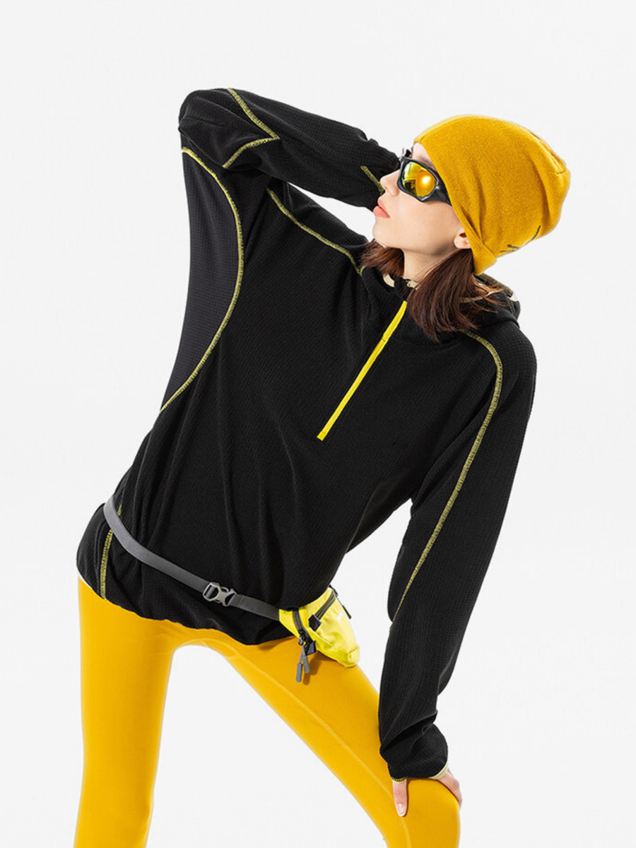 Ashshadow - Antibacterial Thermal Fleece-Lined Hoodie Jacket