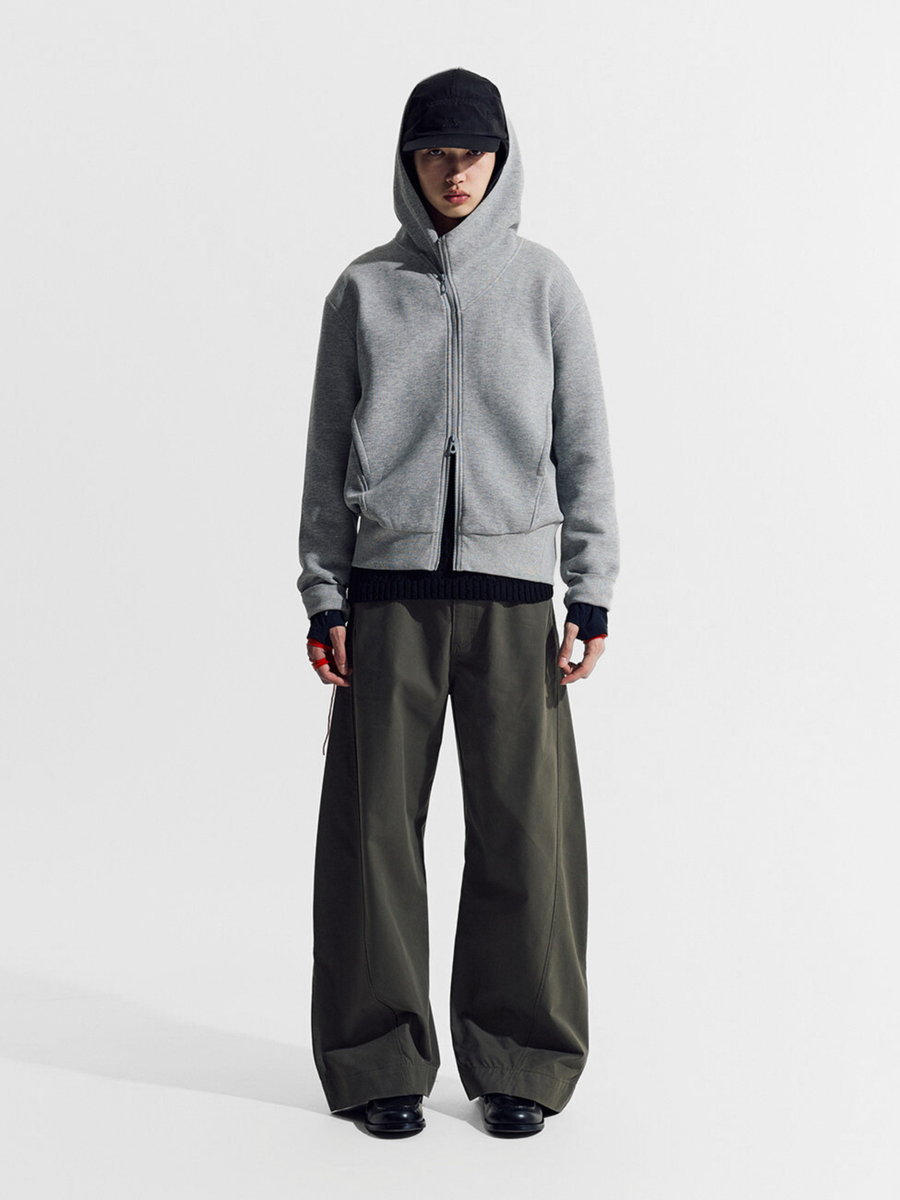 Ashhowl - Asymmetric Zip Air-Layer Jacket