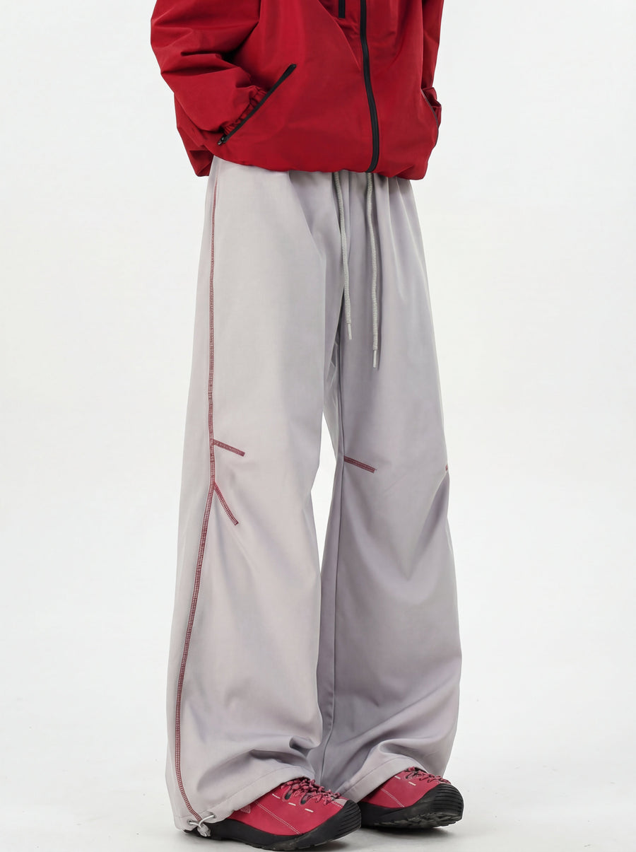FireCoat - Unisex Contrast-Stitch Water-Repellent Fleece-Lined Pants