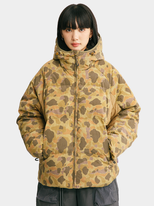 CanyonDeck - Unisex Triple Protection Tactical Camouflage 90% Duck Down Jacket