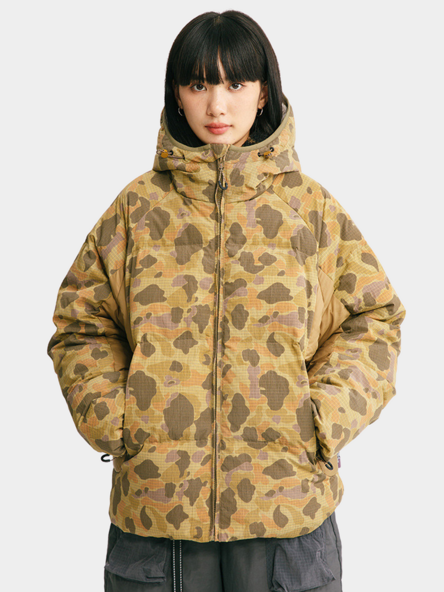 CanyonDeck - Unisex Triple Protection Tactical Camouflage 90% Duck Down Jacket