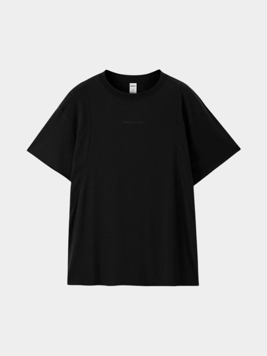 PineWind - Breathable Cotton Letter Print T-Shirts
