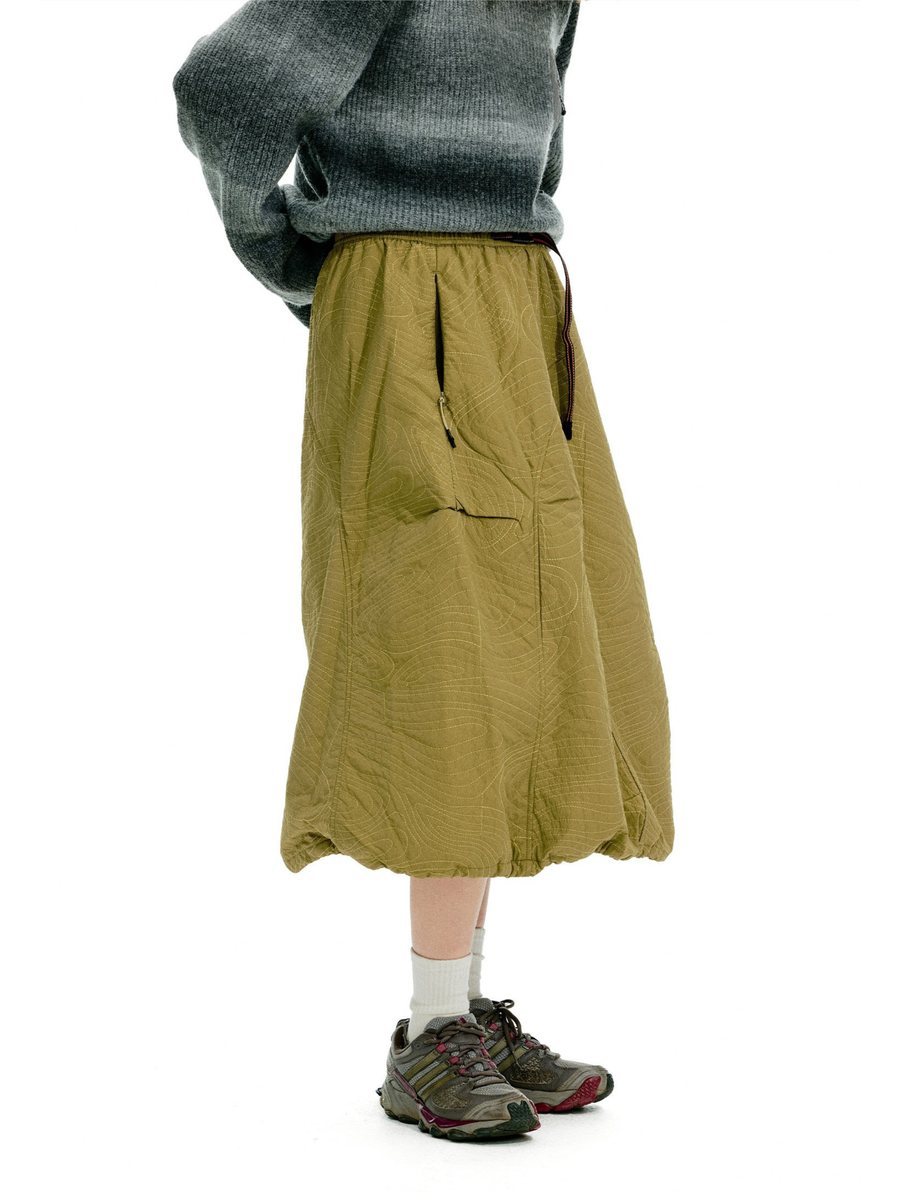 Emberflare - Women's Warm Insulation Water-Repellent Midi Skirt
