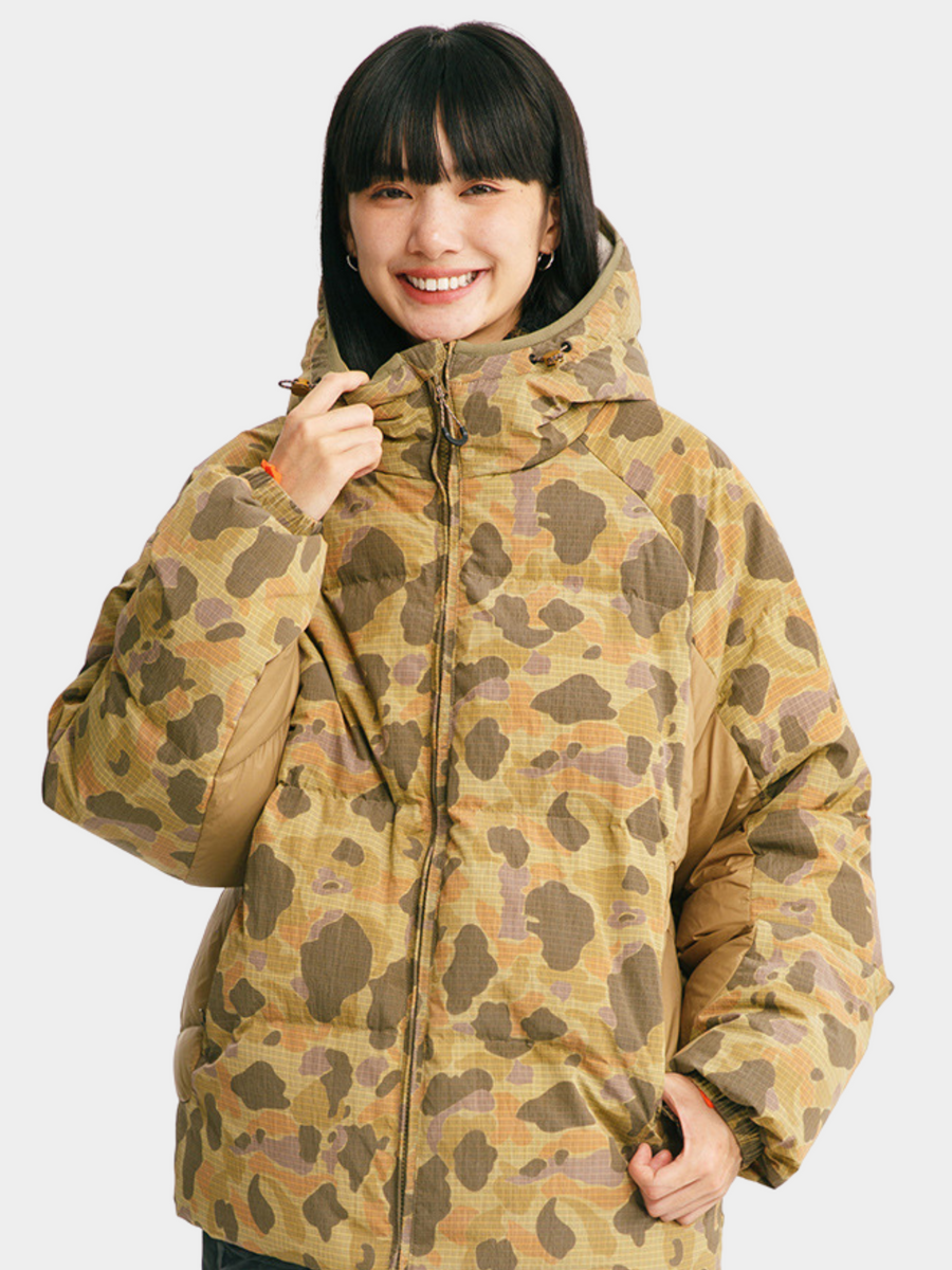 CanyonDeck - Unisex Triple Protection Tactical Camouflage 90% Duck Down Jacket