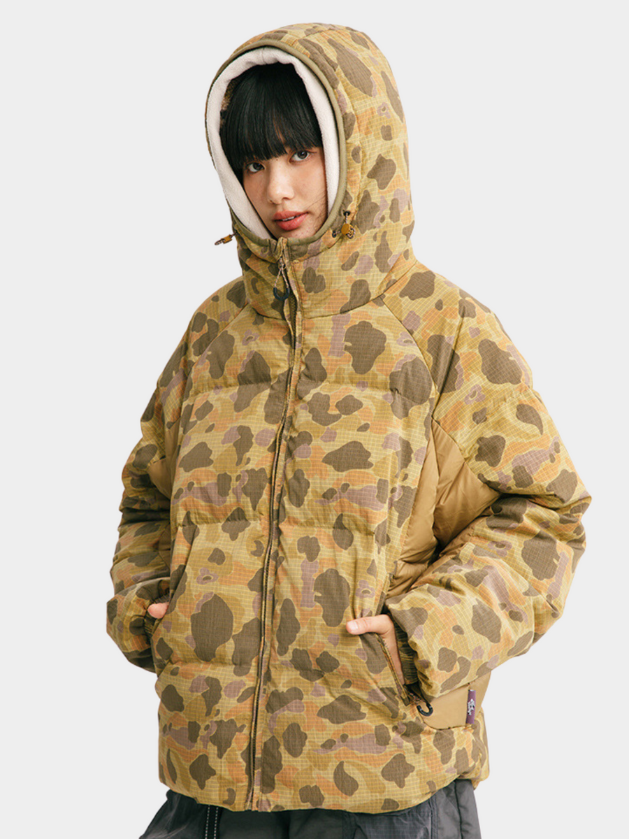 CanyonDeck - Unisex Triple Protection Tactical Camouflage 90% Duck Down Jacket