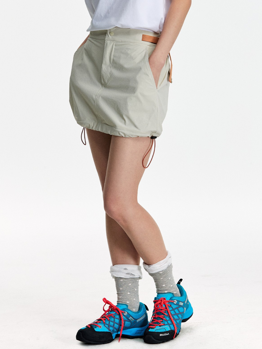 Emberfield - Women's Water-Repellent Detachable-Hem Utility Skirt