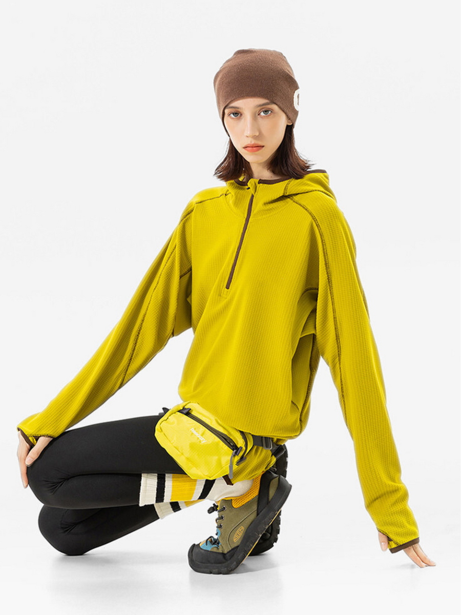 Ashshadow - Antibacterial Thermal Fleece-Lined Hoodie Jacket