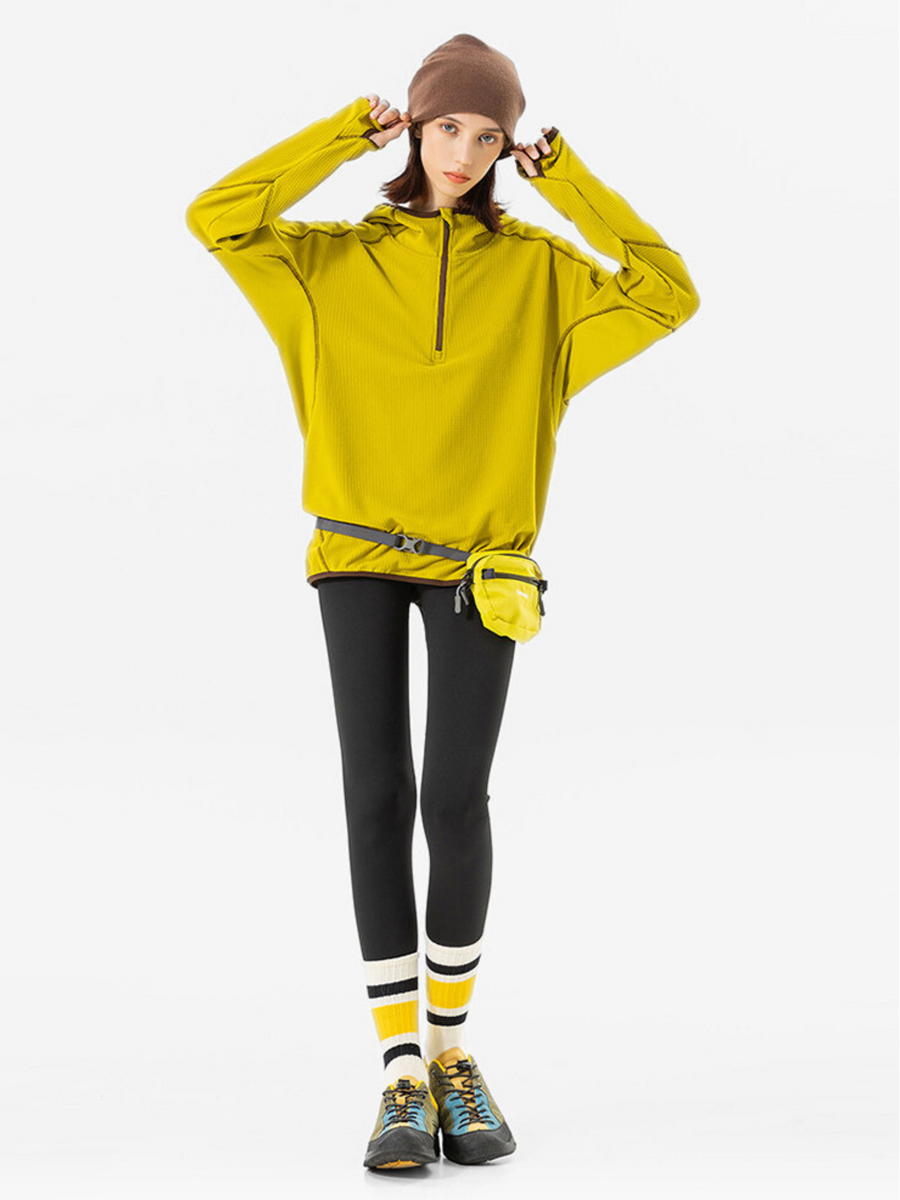 Ashshadow - Antibacterial Thermal Fleece-Lined Hoodie Jacket
