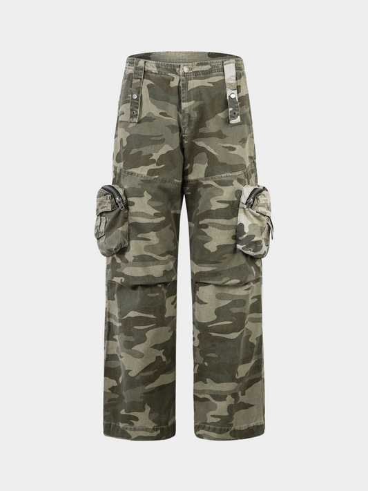 SafePack - Men's Camo 3D Pocket Cargo Pants