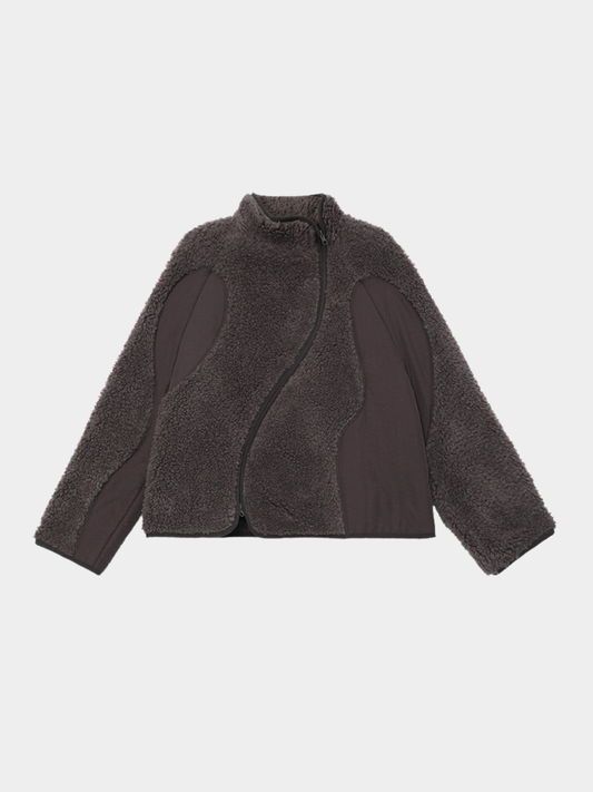 Moonspire - Women's Fleece-Lined Sherpa Hybrid Jacket
