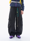 FoxPeak - Unisex Lightweight Utility Pleated Paratrooper Pants