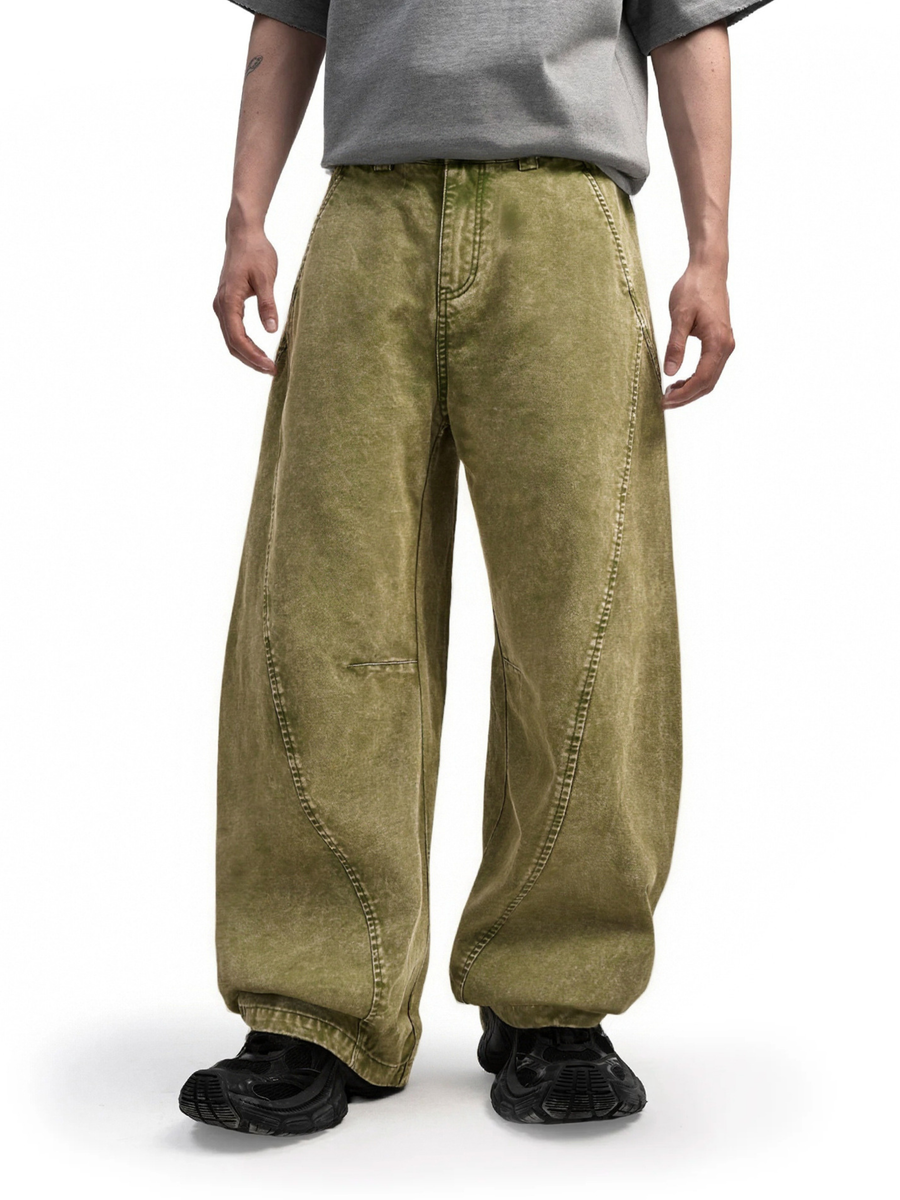 Stormveil - Washed Canvas Utility Cargo Pants