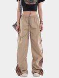FrostCore - Unisex Wide-Leg Striped Casual Track Pants
