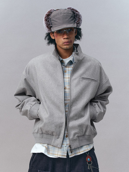 Moonreach - Men's Windproof Stand-Collar Harrington Jacket