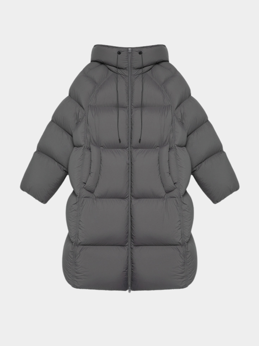 Glacier - 90% White Duck Down Over-Knee Down Jacket