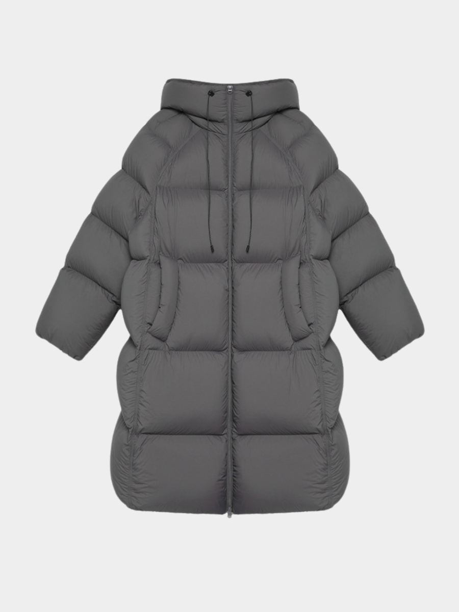 Glacier - 90% White Duck Down Over-Knee Down Jacket