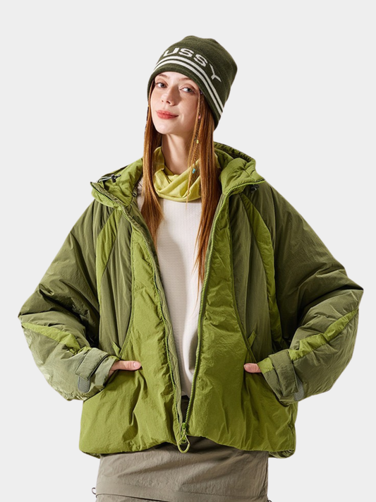 RavenPath - Women's Windproof & Water-Repellent 85% White Duck Down Jacket