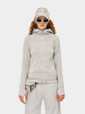Ravenstorm - Women's Thermal Slim-Fit Hooded Short Jacket