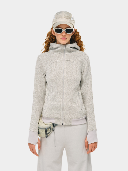 Ravenstorm - Women's Thermal Slim-Fit Hooded Short Jacket
