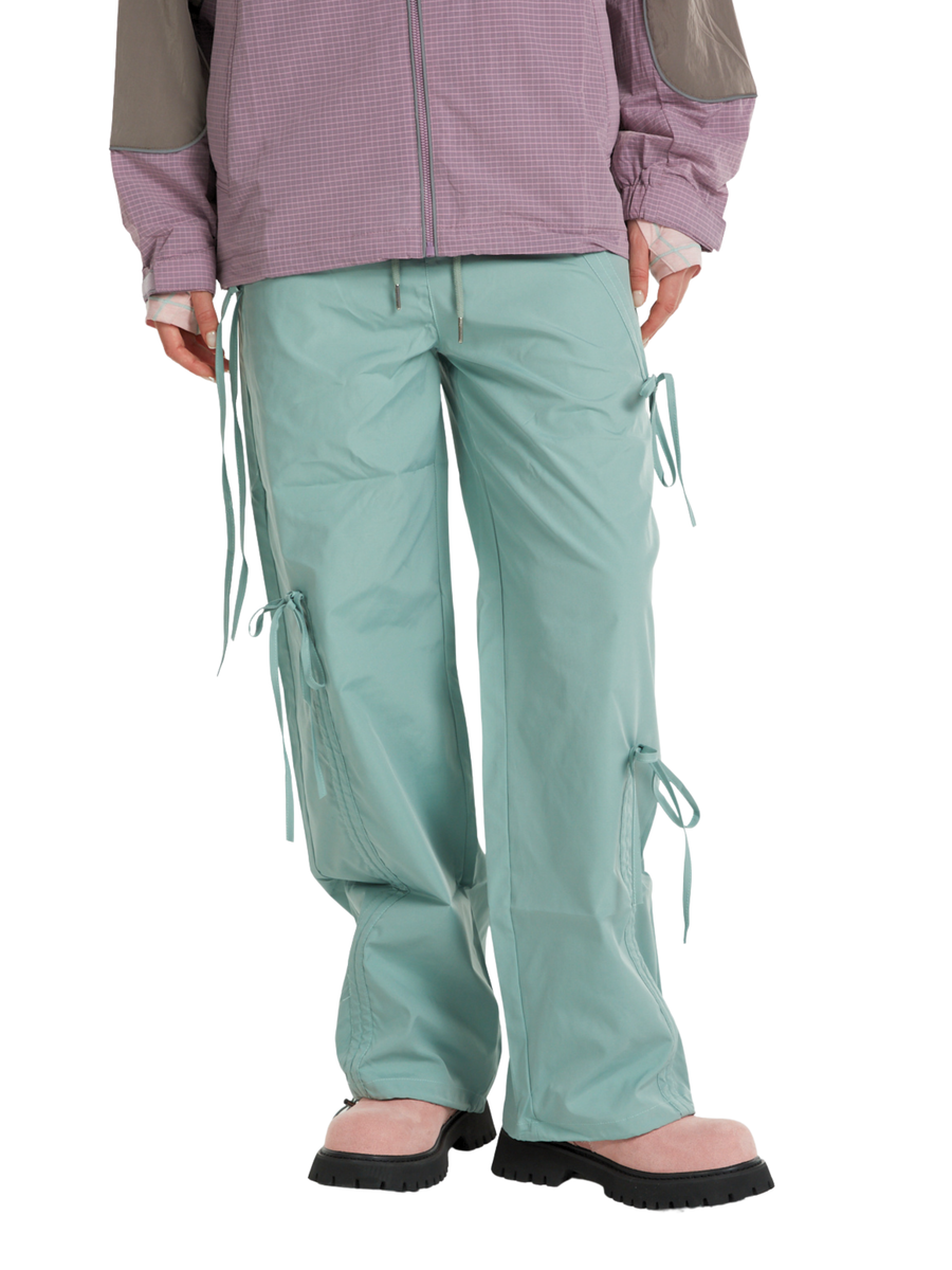 WolfBoard - Women's Bow-Tie Drawstring Breathable Cargo Pants