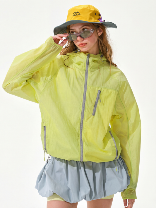 CampHat - Women's UPF50+ Protection Packable Cooling Jacket