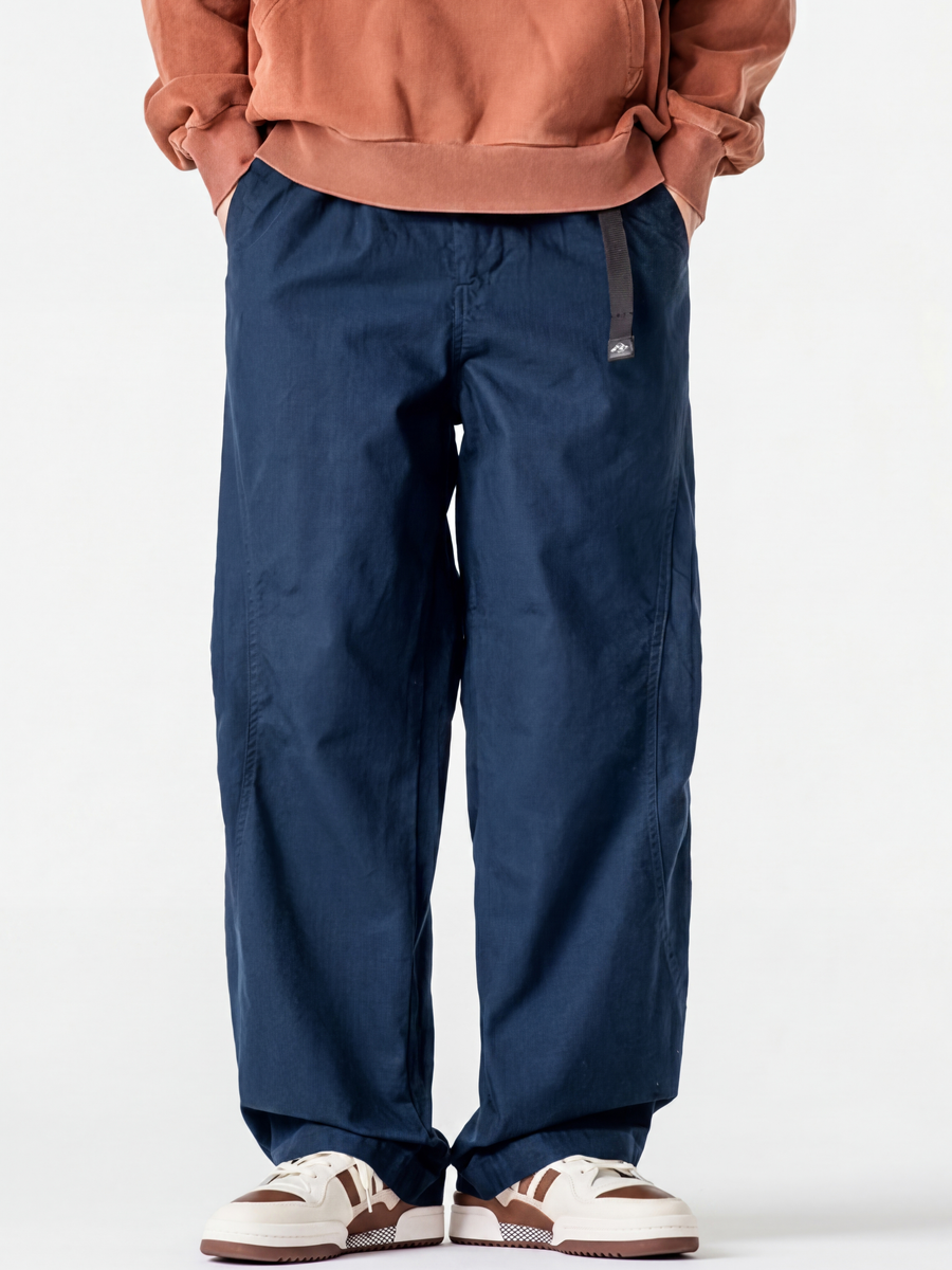 Windlore - Men's Loose-Fit Cotton Utility Cargo Pants