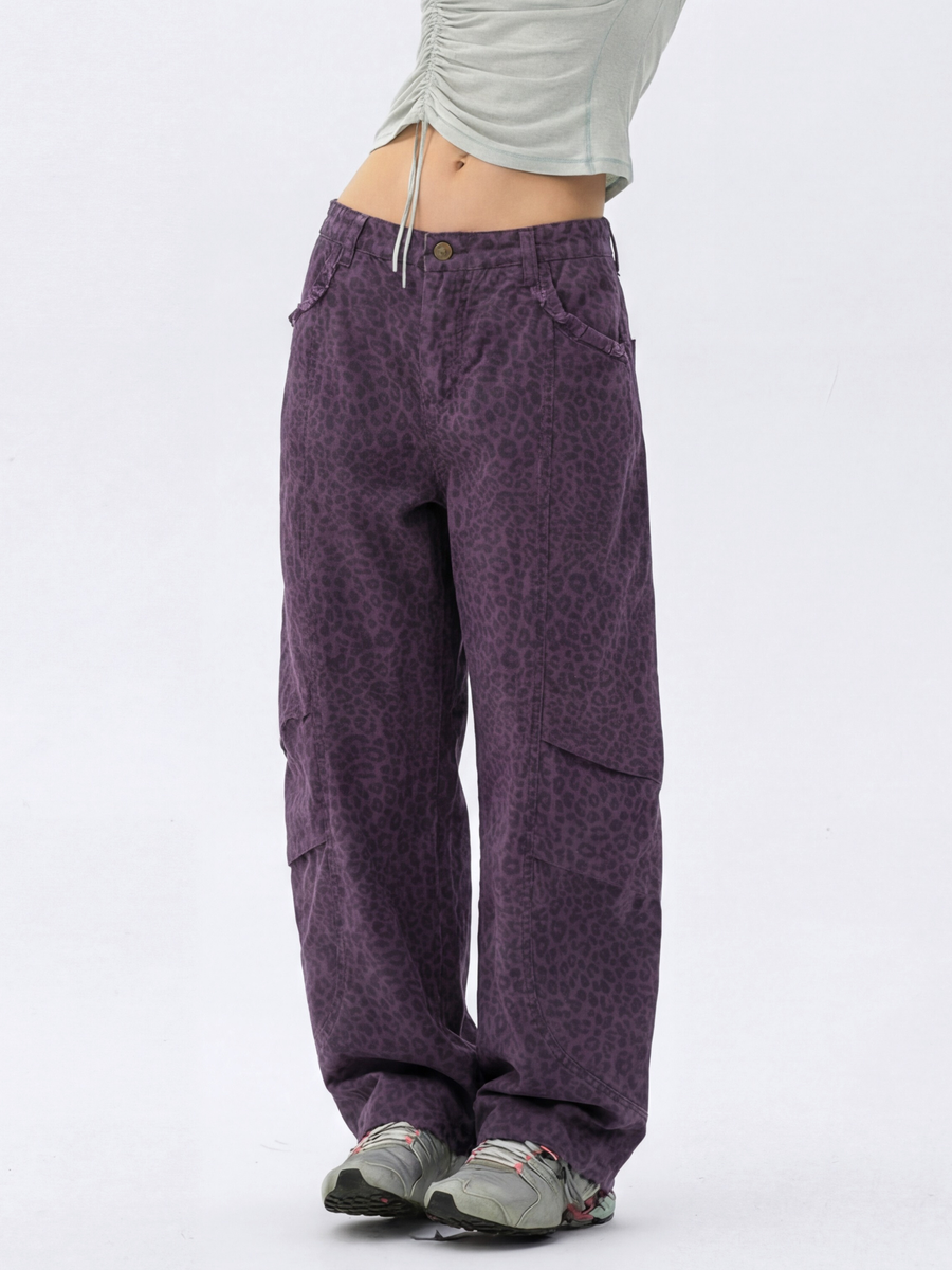 AlpineScope - Durable Cotton Curved Utility Cargo Pants