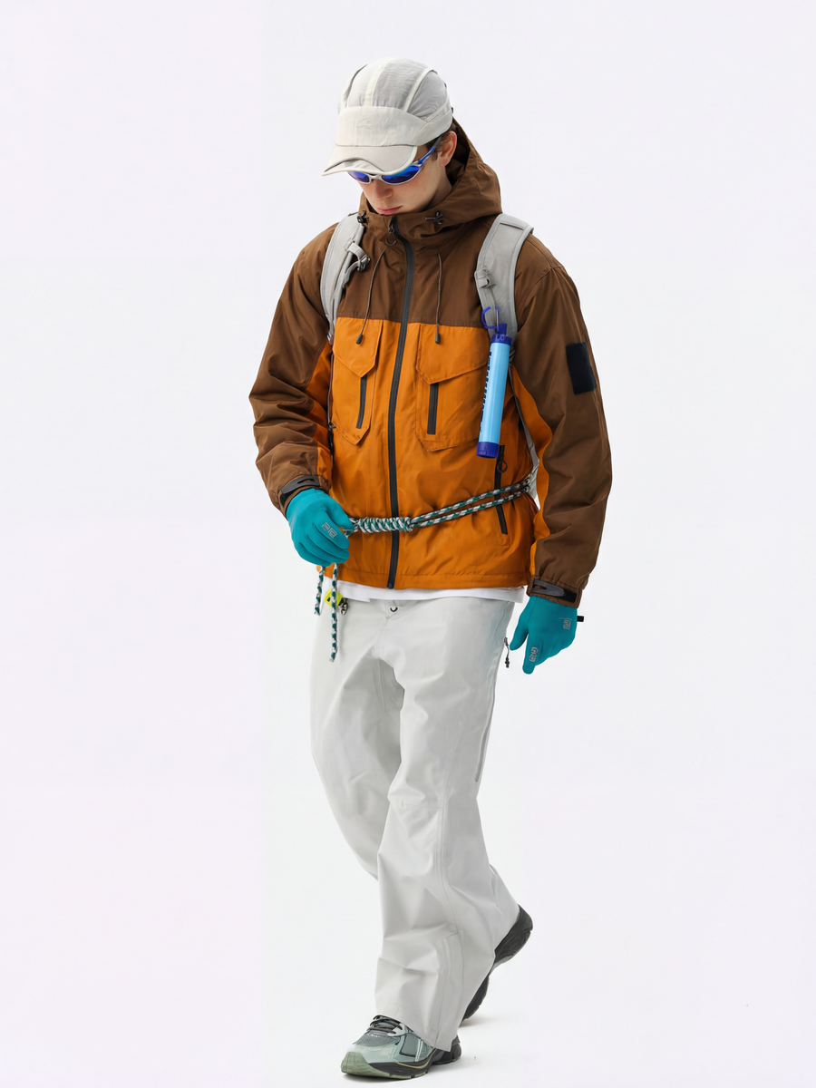 BluffMode - 3-in-1 Detachable Down Liner Water-Repellent Hard Shell Jacket