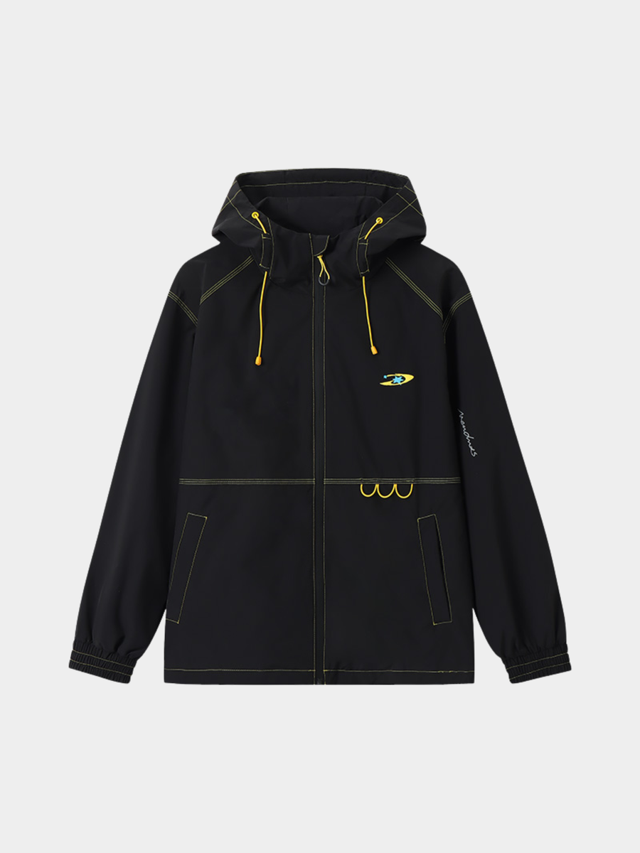 EchoDeck - Teflon Triple-Defense Colorblock Drawstring Jacket