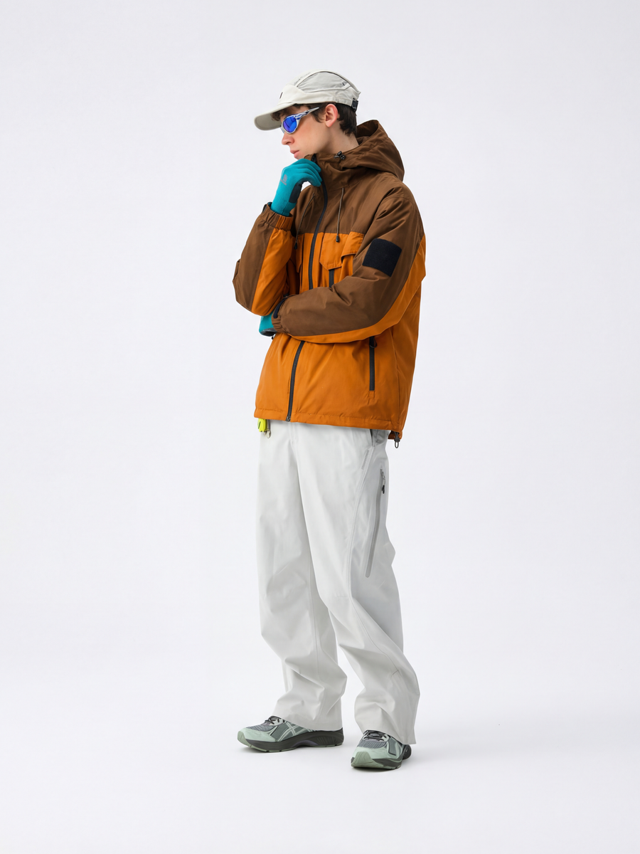 BluffMode - 3-in-1 Detachable Down Liner Water-Repellent Hard Shell Jacket