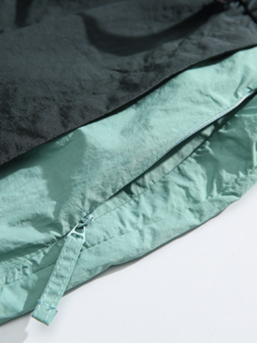 Cougarbluff - Women's Colorblock Quick-Dry Utility A-Line Skirt
