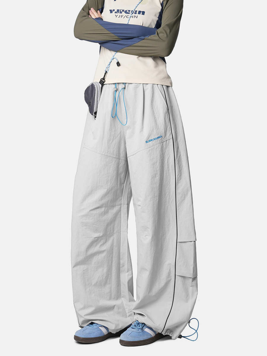 Earthtrail - Women's Straight-Leg Wide Cargo Paratrooper Pants