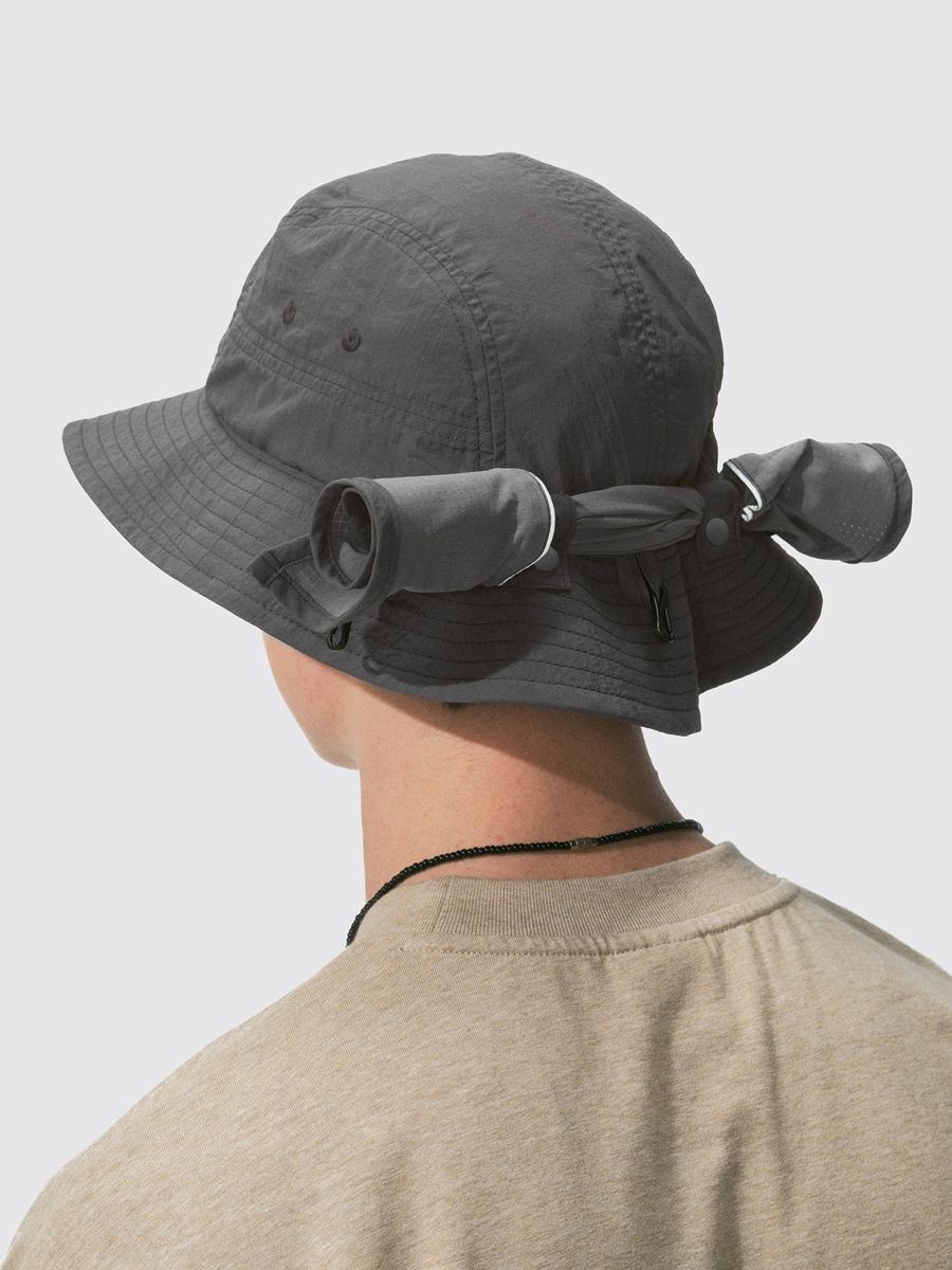 Driftclaw - UV Protection Detachable Neck Sun Flap Bucket Hat